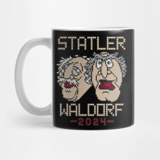 POXELART - Statler and Waldorf for president 2024 Mug